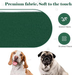 Dog Sweaters for Small Dogs Dog Hoodie Pet Sweater Solid Soft Brushed Fleece Pet Clothes Hoodie Sweatshirt with Pocket(Green-S)