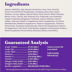 Halo Holistic Dog Food Wild Caught Salmon & Whitefish Formula, Healthy Grains Dry Dog Food, Complete Digestive Health, Kibble for Adult Dogs, 21 lb Bag