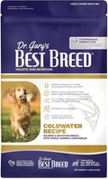 Best Breed Dr. Gary's Coldwater Recipe Slow-Cooked in USA, Natural Dry Dog Food for All Breeds and Sizes, 4lbs