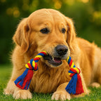 Dog Rope Toys Heavy Chew Toys for Medium & Large Breed Dogs – Durable Rope Toy Set for Teething, Chewing, and Interactive Play(Set of 7 Toys)