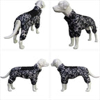 miai Warm Dog Jacket, Waterproof Windproof Reflective Vest, Zippered Adjustable Outdoor Snow Jacket for Small to Large Dogs - Black XL