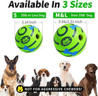 Giggle Ball for Dogs 2 Pack,Interactive Dog Toys,Funny Giggle Sound Toy Ball,Rolling Squeaky Toy for Large Medium Small Dogs,Fun Giggle Sounds Attract Attention When Rolled or Shaken-3.94 inch