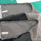 Cover for Heated Dog Bed Replaceable,Machine Washable Cover for Dog Heating Pad,A Replaceable Bag for Pet Heating Pad,Replacement Set for Heated Cat Bed,55 x 88 CM,22 x 35 Inches