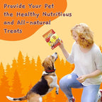 Jungle Calling Triple Flavor Rolls Dog Treats, Made with Real Chicken Duck Beef Meat, Rawhide Free Dogs Snacks,Healthy, Easily Digestible, and High Protein Treat, 10.6 oz