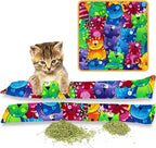 Kitty Kick Stix 15" Original Catnip Kicker Toy (Set of 2), Handmade in USA by Cat Lovers, Interactive Natural Cat & Kitten Toy, Packed with 100% Potent Catnip for All Breeds (Happy Cats)