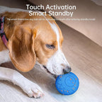 Interactive Dog Toys Dog Ball,Durable Motion Activated Automatic Rolling Toys for Medium/Large Dogs,Automatic Moving, Bouncing,and Rotating,E-TPU Material, IP54 Waterproof (Blue)