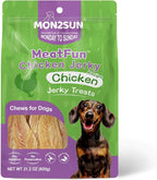 MON2SUN Dog Treats Chicken Jerky, Single-Ingredient, Rawhide-Free, High Protein, Low Fat, Training Treats for Small to Large Dogs, 21.2 oz