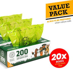 ALAGPRO® 4,000 Commercial Grade Dog Waste Station Refill Roll Bags, Fits Any Pet Waste Station - 45% Thicker than Competitor Bags - 20 Rolls of 200 Bags for Backyard, Parks & HOA's