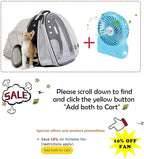 Dual Expandable Cat Backpack Carrier, Fit up to 20 lbs, Expandable Pet Carrier Backpack for Large Fat Cat and Small Puppy
