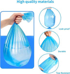 4 Pack Jumbo Square Refills Disposal Bags Refill Compatible with Pet Dogs Genie Dog Waste Disposal System Pails, Ultimate Odor Control Dog Poop Bags