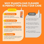 Ear Cleaner for Dog & Cats, Dog Ear Drop and Infection Treatment, Dog Ear Cleaning Solution- Cleaning,Soothing, and Deodorizing Itchy Ears - 8oz
