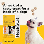 Chop Lickin’ Chicken - Freeze Dried Raw Dog Treats, Real Cuts of Chicken for Training, Meal Topper, High Protein, 15g Per Cup, Made in The USA, 4oz Bag
