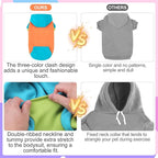 BEAUTYZOO Fleece Dog Hoodie Sweatershirt with Pocket and Leash Hole, Stretchy Small Medium Large Sized Dogs Clothes for Fall Winter Cold Days, Color Designer Warm Dog Jackets,French Bulldog Coats