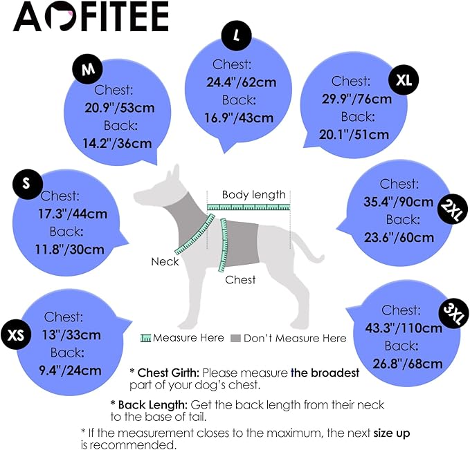 AOFITEE Dog Coat, Warm Dog Winter Coat for Small Dogs, Reflective Turtleneck Dogs Jacket with Harness Built in, Waterproof Windproof Pet Fleece Vest Snow Jacket for Cold Weather, Navy S