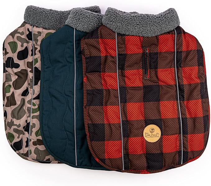 King Buck After-Hunt Quilted Sherpa Jacket, Camo, S/M