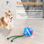 Interactive Dog Toys Ball,Automatic Moving Toy for Small/Medium Dogs,Motion Activated Bounce Ball,USB Rechargeable Dog Enrichment Toys to Keep Them Busy (Blue)