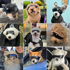 Dog Goggles Sunglasses Small to Medium Breed, Anti-Fog UV400 Lens Puppy Sunglasses, Adjustable Lightweight Doggie Goggles for UV, Wind, Snow, Dust Protection, Black
