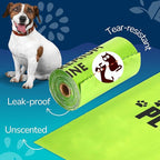 Pet N Pet 360 Counts, Unscented Dog Poop Bags Rolls, 38% Plant Based & 62% PE Poop Bags For Dogs, 24 Rolls Extra Thick Dog Waste Bag, Doggie Poo Bag