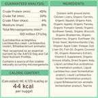 Primal Freeze Dried Dog Food Nuggets, Chicken; Complete & Balanced Meal; Also Use as Topper or Treat; Premium, Healthy, Grain Free, High Protein Raw Dog Food, 14 oz (Pack of 2)