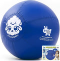 Race&Herd 18" Original XXL Herding Ball for Dogs - Giant Herding Dog Ball Australian Shepherds, Herding Toys, Dog Training Toy for Small Breeds, Dog Toy for Outdoor Play (for Small Dogs, Blue)