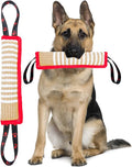 Clysoru Dog Tug Toy Dog Tough Jute Bite Pillow Lasting Training Equipment Puppy to Large Dogs Interactive Toy for Large Dogs and Small Dogs