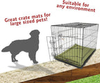 42" Villa Fern Crate Dog Bed Mat By Majestic Pet Products