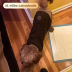 KYEESE Dog Sweater with Leash Hole Comfy Pullover Sweater Medium Size Male with Reflective Yarn Warm Pet Coats Stretchy Cozy Lightweight Thick Knitwear Dog Clothes,Khaki, X-Large