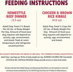 On The Go Dog Food, Homestyle Beef Dinner - 7.5 oz Trays (6 Count), Made in The USA with Real Beef