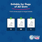 My Pet & Me – Durable Rope Dog Toy for Chewing, Tug of War, and Interactive Play – Perfect for Puppies and Active Dogs (2.7 Inch, Knotted Ball Dog Rope Toy)