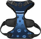 Custom Tennessee Dog Harness with Reflective Stripes Personalized Name and Number Dog Vest Harness with Pet Traction Rope for Small Medium Large Dog