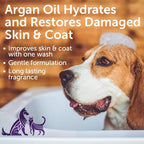 Nootie - Pet Shampoo for Sensitive Skin - Revitalizes Dry Skin & Coat - Natural Ingredients - Soap, Paraben & Sulfate Free - Cleans & Conditions