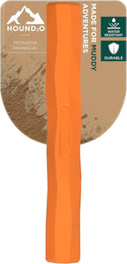 Playology Hound2O Dog Toys | Fetch StickToy for Dogs, Orange | Durable Rubber Outdoor Toy - Easy to Clean and Made from Non Toxic Materials