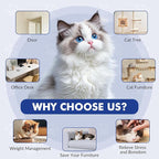 Interactive Cat Toys for Indoor Cats, Automatic Electric Flying Bird Feather Wand Toy, Best Kitten & Adult Cat Enrichment Toy Hanging Electric Kitty Toys for Bored Cats, Dark Blue