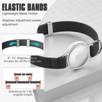 AirTag Cat Collar, Ultra Elastic Cat Tracker Collar, Airtag Holder Compatible with Apple Air Tag, [Lightweight & Scratch Resistant] Adjustable Stepless GPS Pet Collar for Cats Kittens, Black