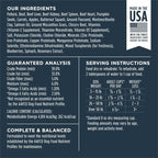 Instinct Freeze Dried Raw Meals, Natural Dry Dog Food, Grain Free - Wild Caught Pollock, 3 oz. Bag