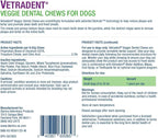 Vetradent® Veggie Dental Chews for Small Dogs