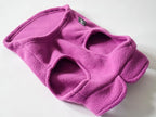 JACKO & CO - Fleece Vest Dog Sweater with Leash Ring - Soft, Warm & Lightweight Pullover Coat for Small & Medium Dogs, Puppies & Cats - Cozy Fall/Winter/Spring Pet Jacket (Purple, X-Large 17-25lbs)