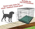 Majestic Pet Dog Crate Mat - Machine Washable Soft Plush Pet Bed Pad for Crates & Kennels | USA Crafted | 30"x21" Villa Marine