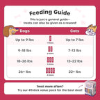 Choolip Squeeze Vita Stick Lickable Cat Treats & Dog Puree – 49-Count Heart Support Tubes, Creamy Grain-Free High-Protein Puree with Omega 3, Taurine, L-Carnitine & CoQ10 for Healthy Heart & Energy
