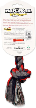 Mammoth Pet Products Flossy Chews Cottonblend Color Rope e, Large, 14-Inch, MultiColored