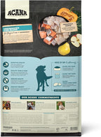 ACANA Grain Free Dry Dog Food Freshwater Fish Recipe 25lb Bag