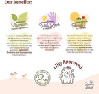 Rondi's Kitchen Lilly's Littles All-Natural & Organic Healthy Soft Dog Treats, Healthy Snacks for Small Dogs, Puppies, and Seniors, Tender Bite Cookies, Human Grade - Chicken & Banana