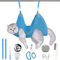 JIURUN Dog Grooming Hammock for Nail Trimming, Dog Grooming Hammock(M), Dog Sling for Nail Trimming, Hanging Harness Holder for Nail Clipping, Pet Comb Bat Costume Wings for Cats Dogs