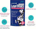 Covetrus Nutrisential Lean Treats for Dogs - Small, Medium & Large Dogs (K9) - Nutritional Low Fat, Bite-Size - Soft Chicken Flavor - 12 Pack - 4oz