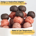 ASMPET Dog Treats Chews, Multi-Flavor Dog Kabob Snacks, Made with Chicken, Duck, Salmon, Rabbit and Beef, Rawhide Sticks for Dogs