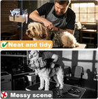 Pet Grooming Tool Organizer - Can Be Mounted On The Pet Grooming Table to Save Space Can Store Scissors, Brushes and Other Tools