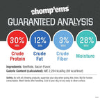 CHOMP 'EMS Ruffin' It 21013 Purehide Dog Chew, Size 12