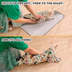 Cat Grooming Wrap, Self-Adherent Soft Cat Blanket to Wrap, Nail Clipping, Anti-Bite, Anti-Scratch, Anti-Escape Calming Wrap (Christmas, 3-6 lbs)