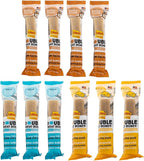 Ultra Chewy Peanut Butter, Chicken, Bacon and Cheese Flavors: Long-Lasting Treats Made in USA for Large and Small Breeds, Highly Digestible, for Aggressive Chewers (Favorite Flavors, 10 Count)