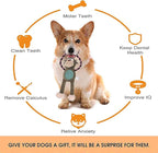 Rope Dog Toys to Keep Them Busy - Tug of War Dog Toys for Boredom Plush Interactive Squeaky Puppy Toys for Small Medium Large Dogs